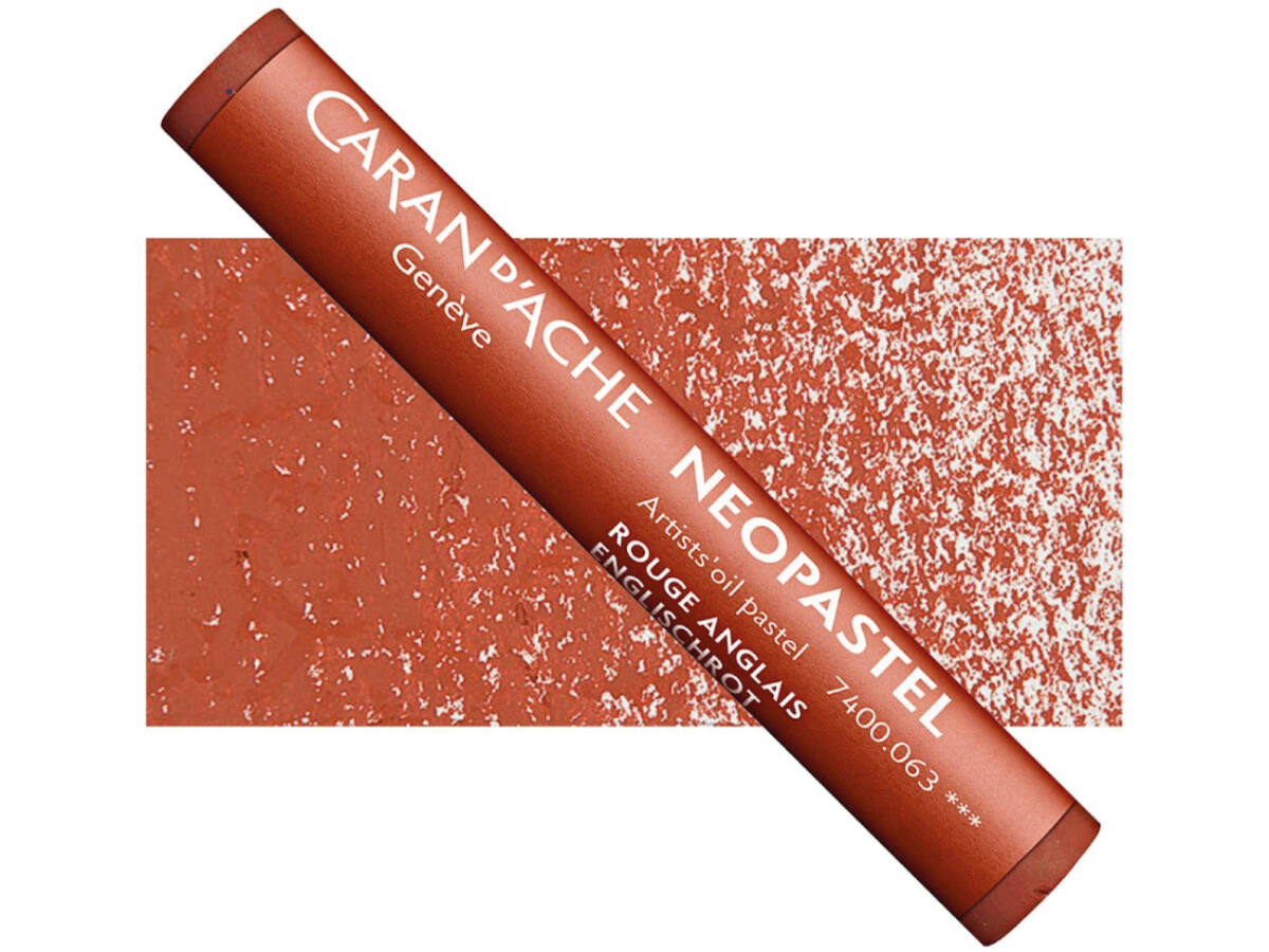 CARAN D'ACHE NEOPASTEL 063 ENGLISCHROT 1