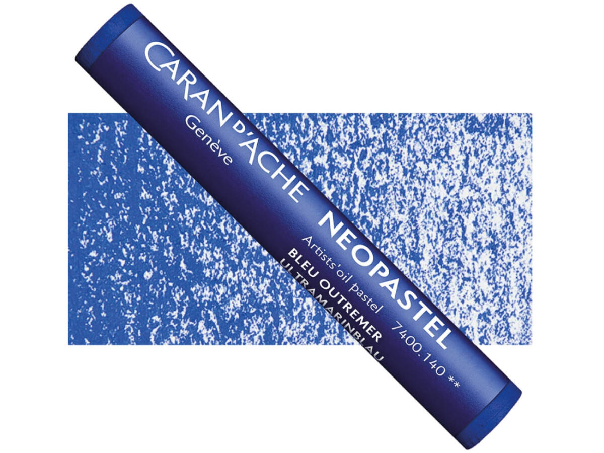 CARAN D'ACHE NEOPASTEL 140 ULTRAMARIN BLAU 1