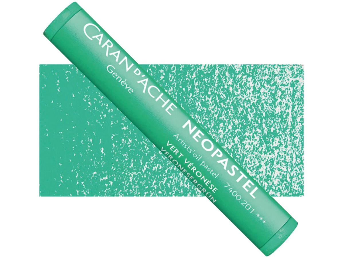 CARAN D'ACHE NEOPASTEL 201 VERONESE GRÜN 1