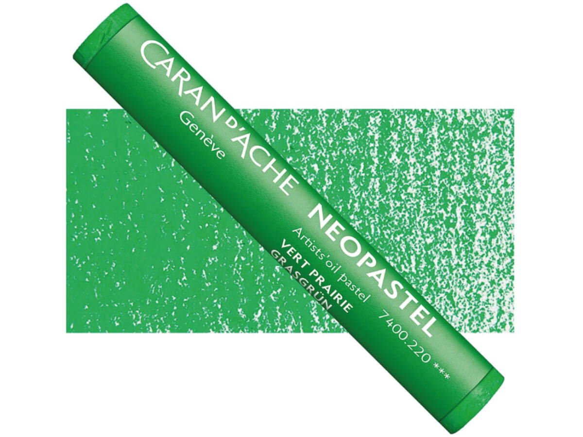 CARAN D'ACHE NEOPASTEL 220 GRASGRÜN 1