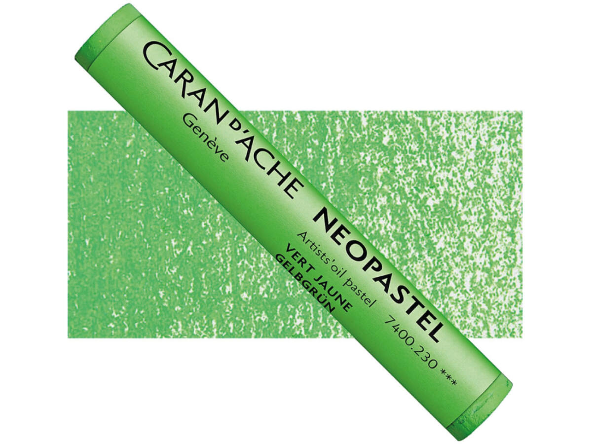 CARAN D'ACHE NEOPASTEL 230 GELBGRÜN 1