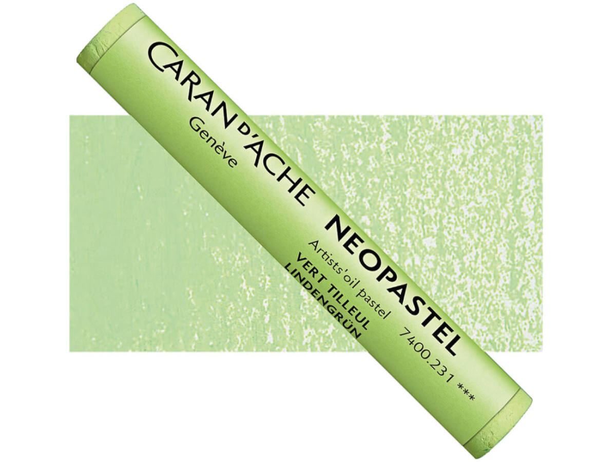 CARAN D'ACHE NEOPASTEL 231 LINDEN GRÜN 1