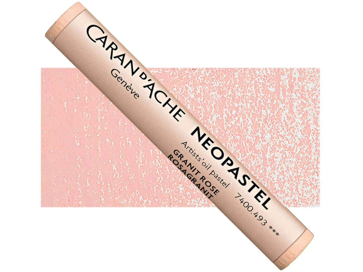 CARAN D'ACHE NEOPASTEL 493 GRANITE ROSA 1