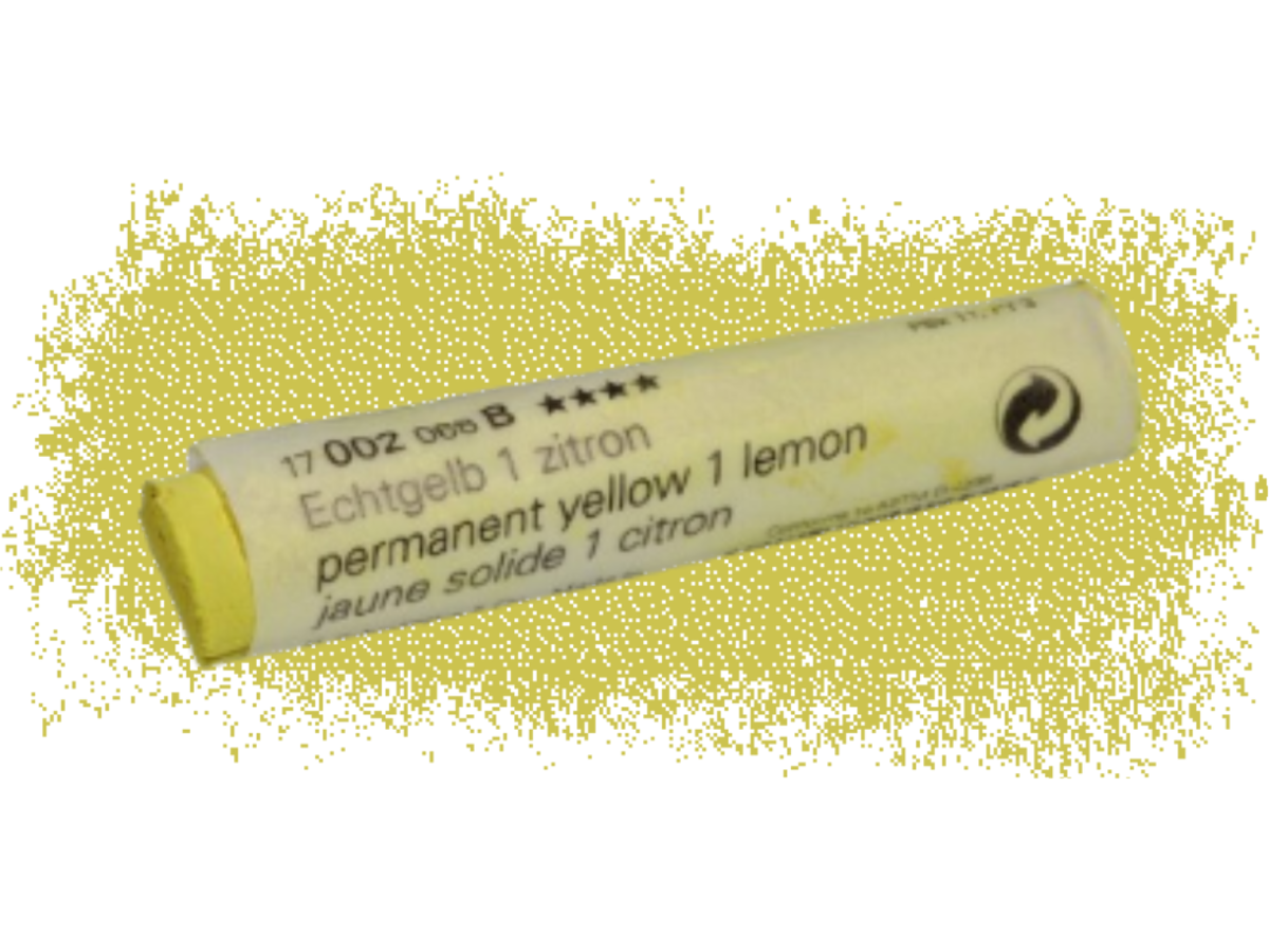 SCHMINCKE WEICHE KÜNSTLER PASTELLFARBE ECHTGELB 1 ZITRON 002B 1