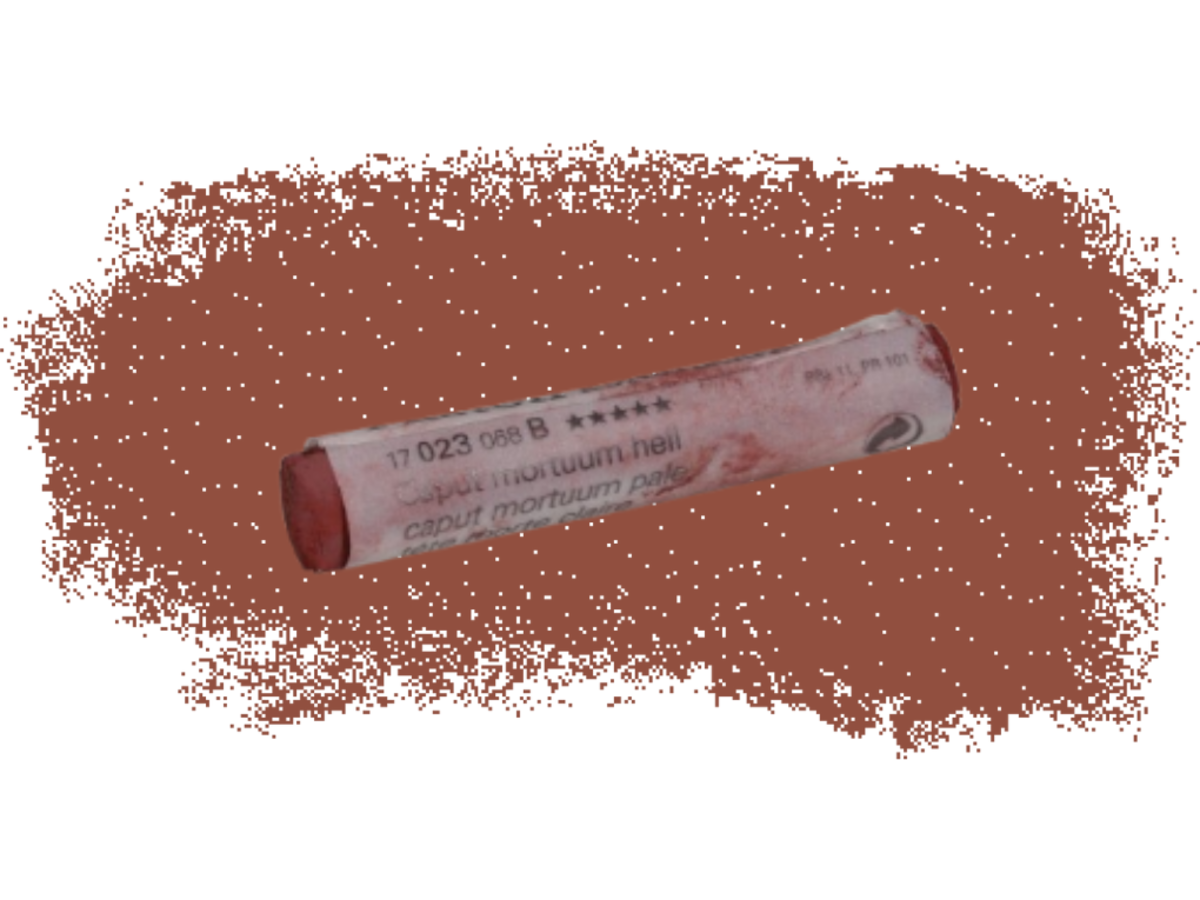 SCHMINCKE WEICHE KÜNSTLER PASTELLFARBE CAPUT MORTUUM HELL 023B 1