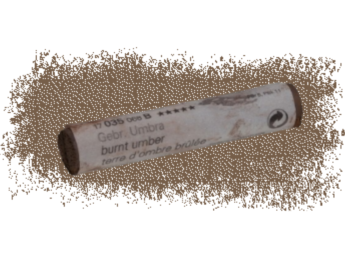 SCHMINCKE WEICHE KÜNSTLER PASTELLFARBE GEBR. UMBRA 035B 1