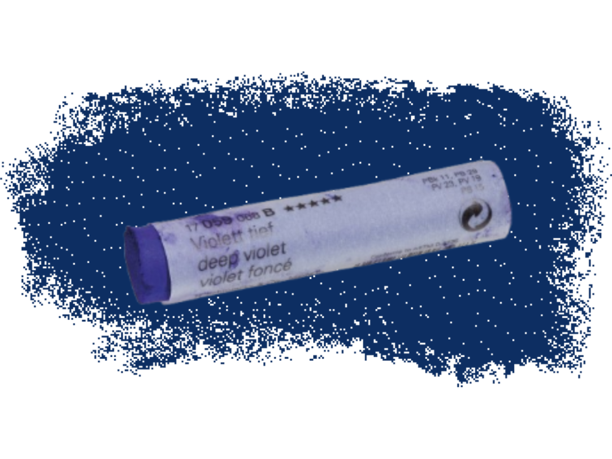 SCHMINCKE WEICHE KÜNSTLER PASTELLFARBE VIOLETT TIEF 059B 1