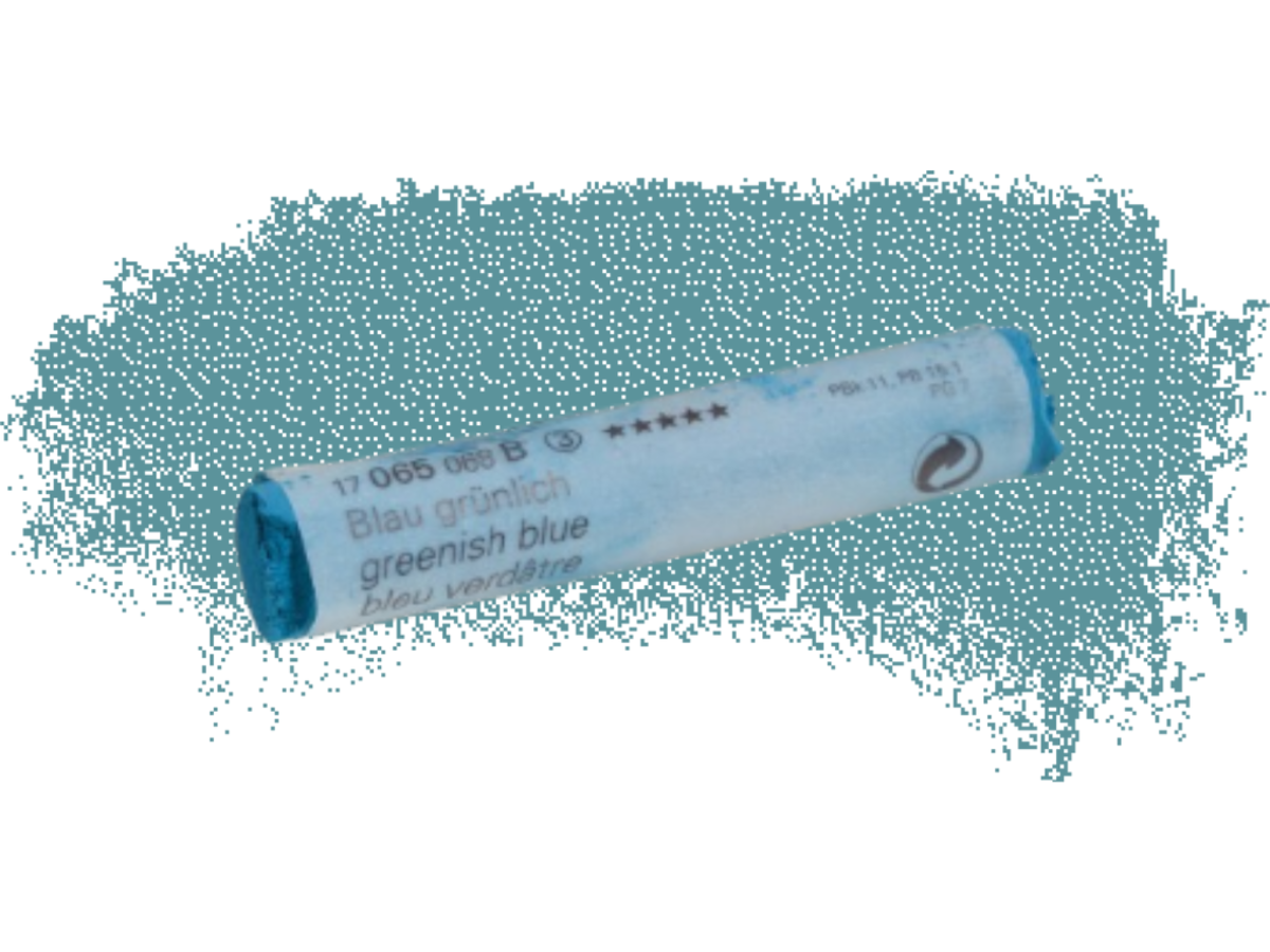 SCHMINCKE WEICHE KÜNSTLER PASTELLFARBE BLAU GRÜNLICH 065B 1