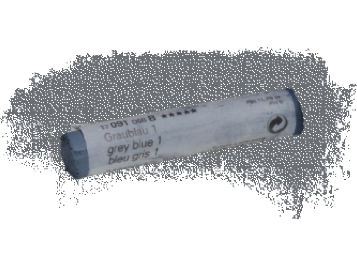SCHMINCKE WEICHE KÜNSTLER PASTELLFARBE GRAUBLAU 1 091B 1
