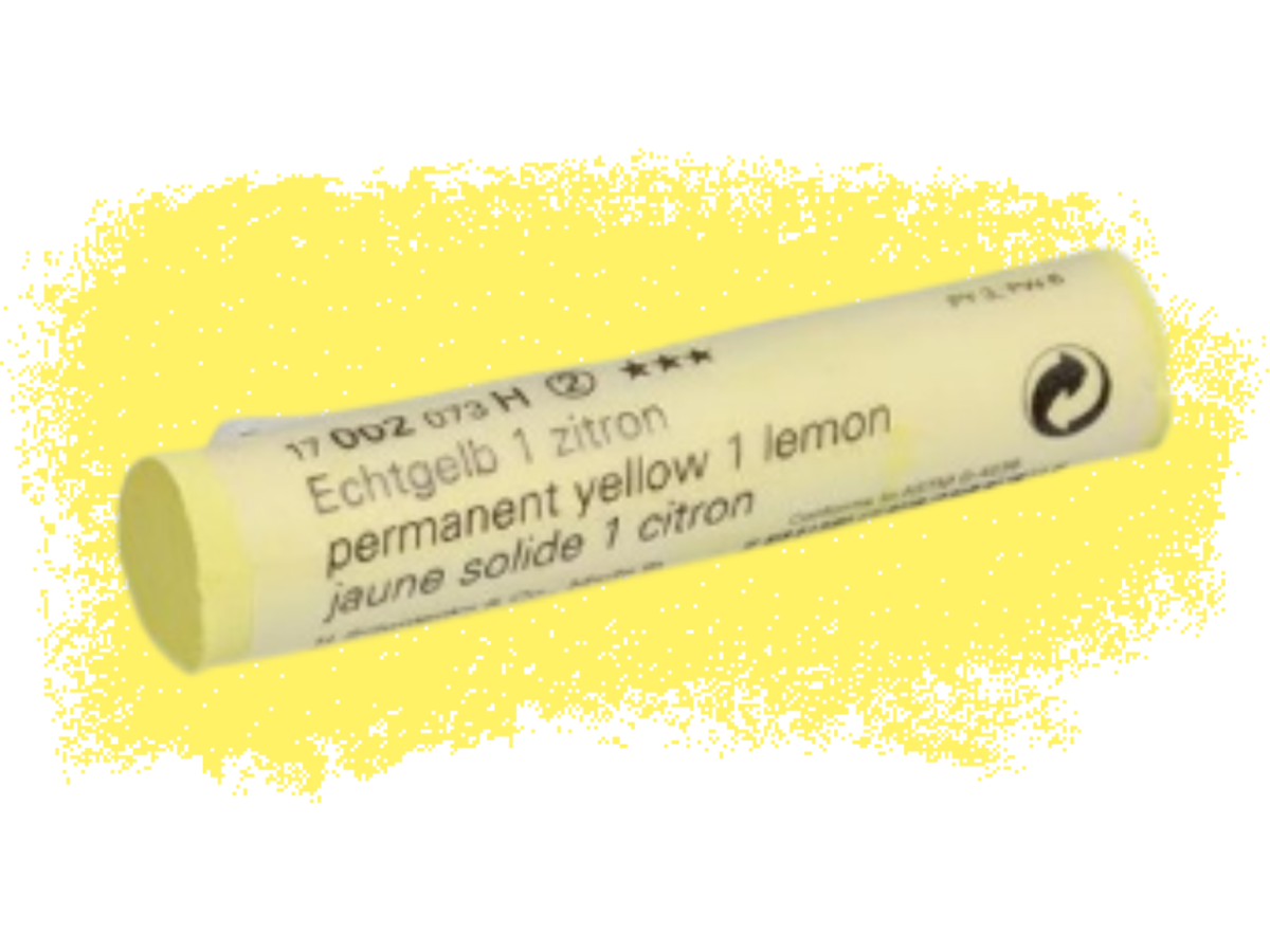 SCHMINCKE WEICHE KÜNSTLER PASTELLFARBE ECHTGELB 1 ZITRON 002H 1