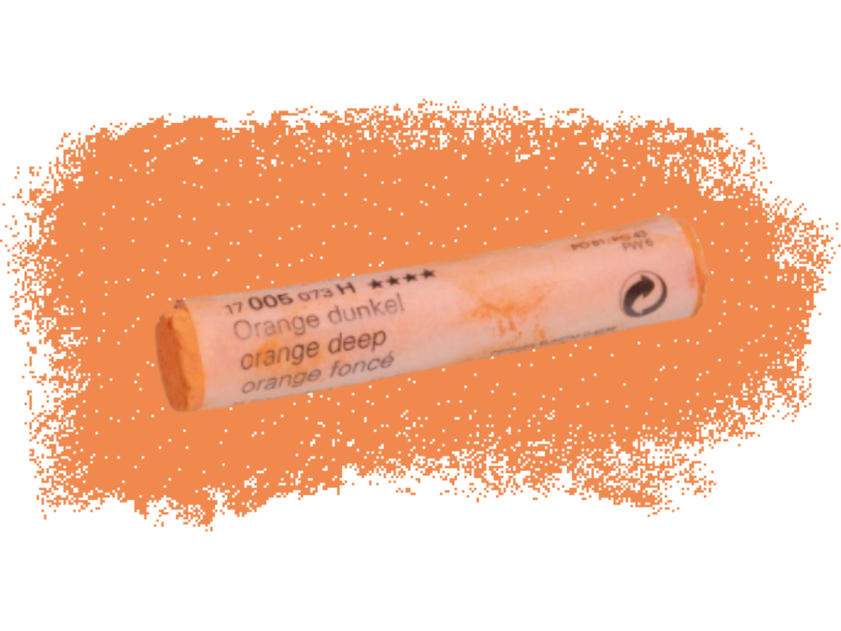 SCHMINCKE WEICHE KÜNSTLER PASTELLFARBE ECHTORANGE 1 005H 1
