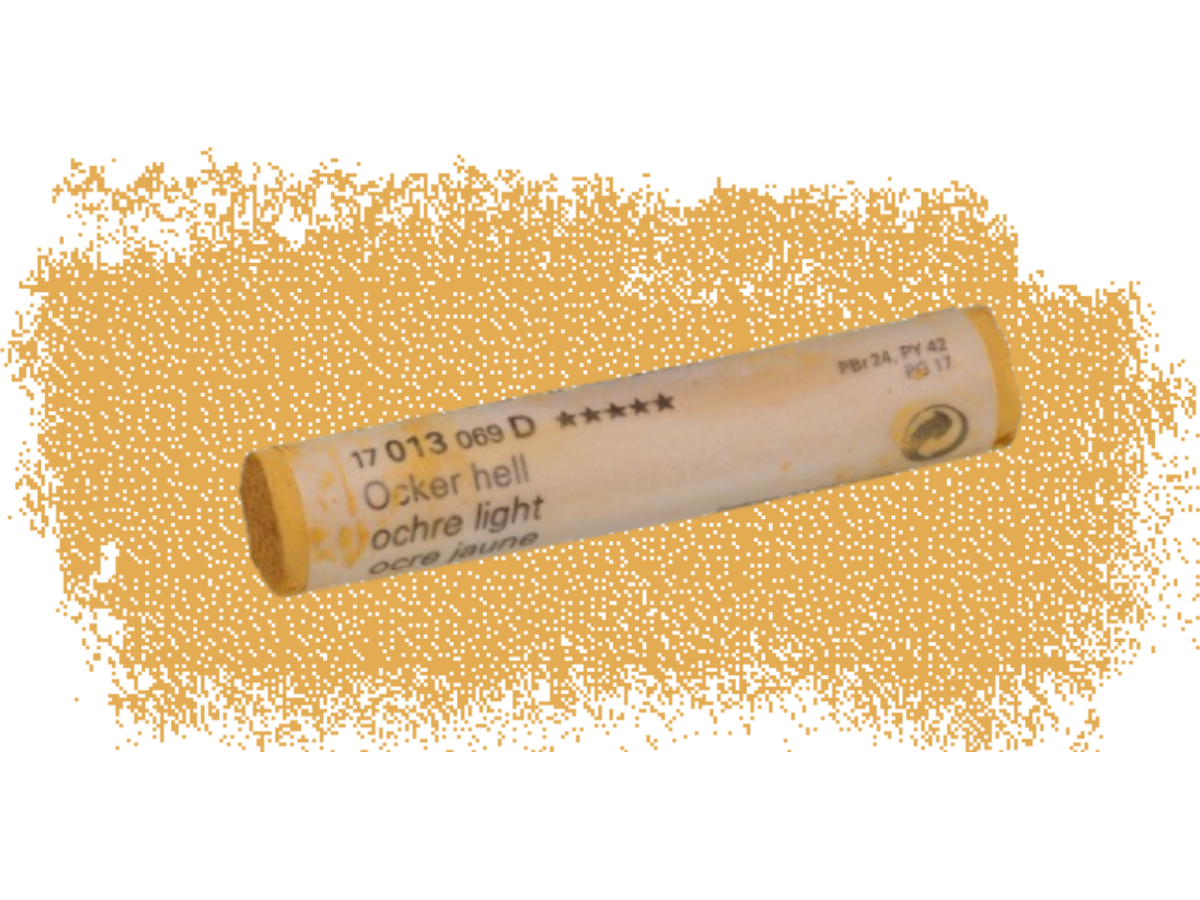 SCHMINCKE WEICHE KÜNSTLER PASTELLFARBE OCKER HELL 013D 1