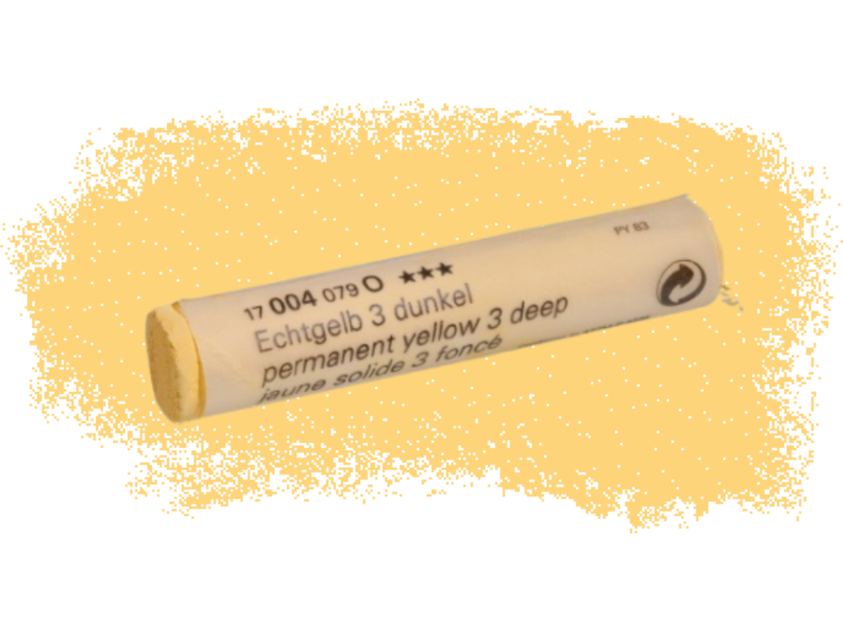 SCHMINCKE WEICHE KÜNSTLER PASTELLFARBE GOLDOCKER 014O 1