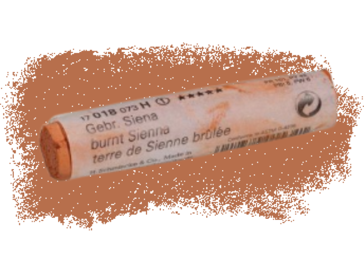 SCHMINCKE WEICHE KÜNSTLER PASTELLFARBE GEBR. SIENA 018H 1