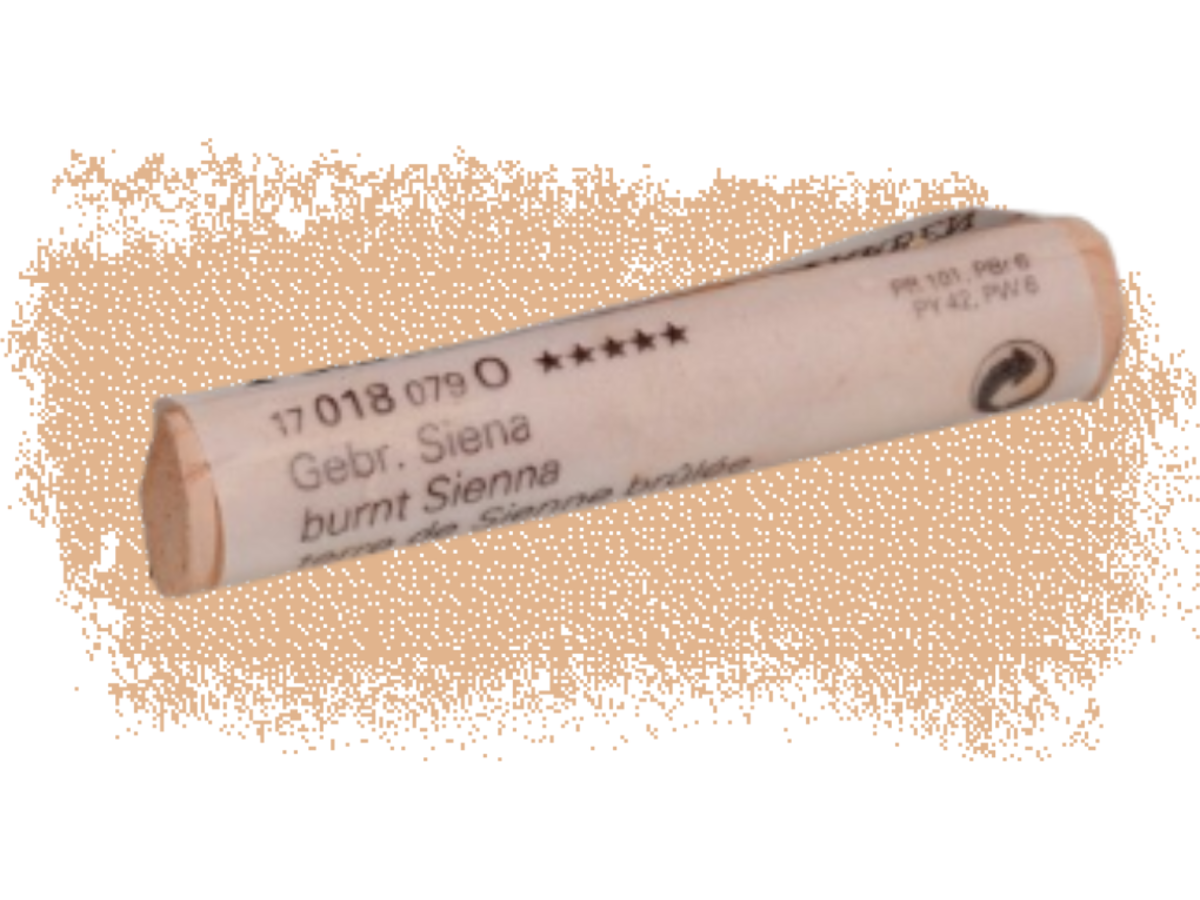 SCHMINCKE WEICHE KÜNSTLER PASTELLFARBE GEBR. SIENA 018O 1