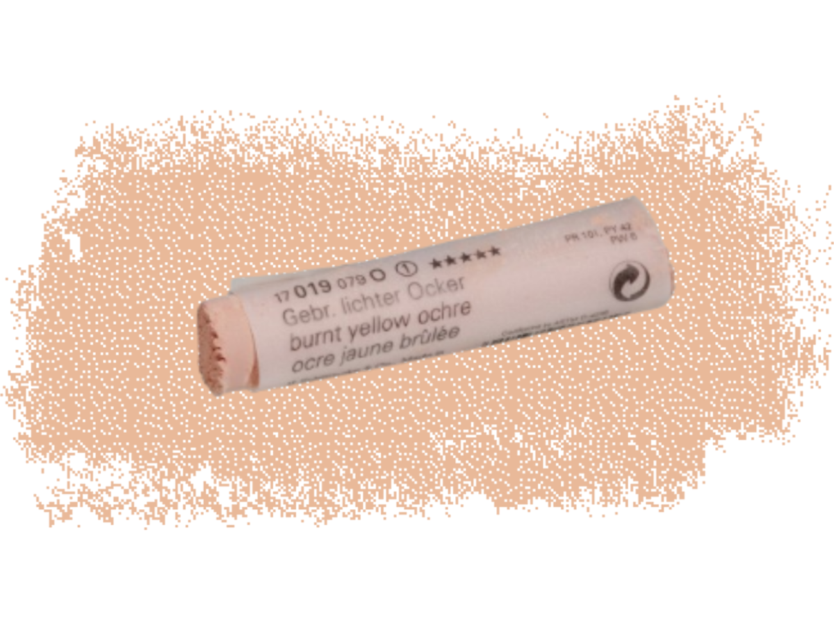 SCHMINCKE WEICHE KÜNSTLER PASTELLFARBE GEBR. LICHTER OCKER 019O 1