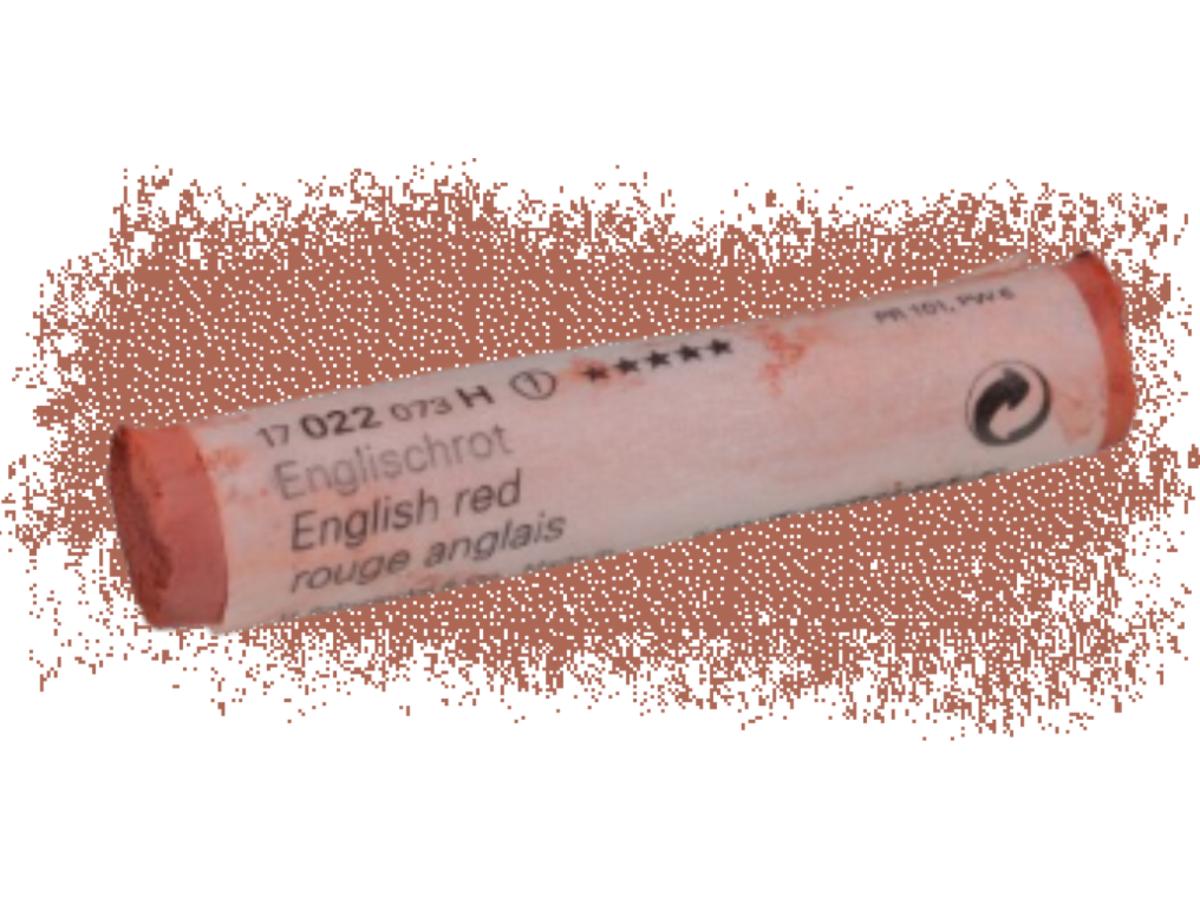 SCHMINCKE WEICHE KÜNSTLER PASTELLFARBE ENGLISCHROT 022H 1