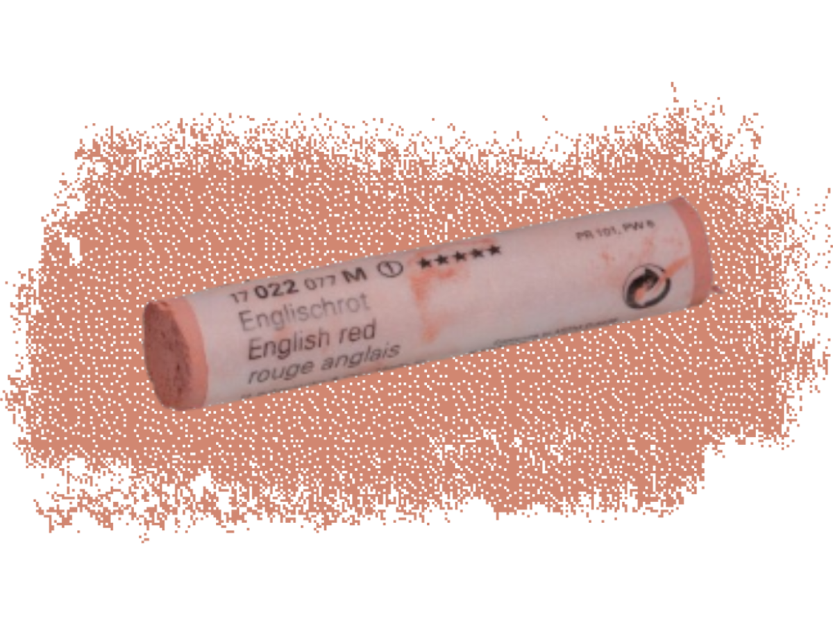 SCHMINCKE WEICHE KÜNSTLER PASTELLFARBE ENGLISCHROT 022M 1
