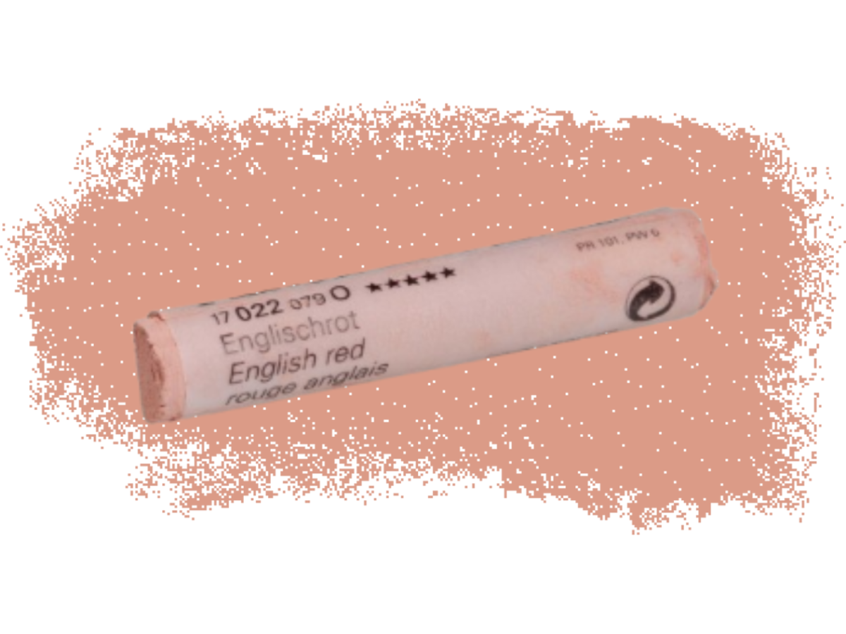 SCHMINCKE WEICHE KÜNSTLER PASTELLFARBE ENGLISCHROT 022O 1