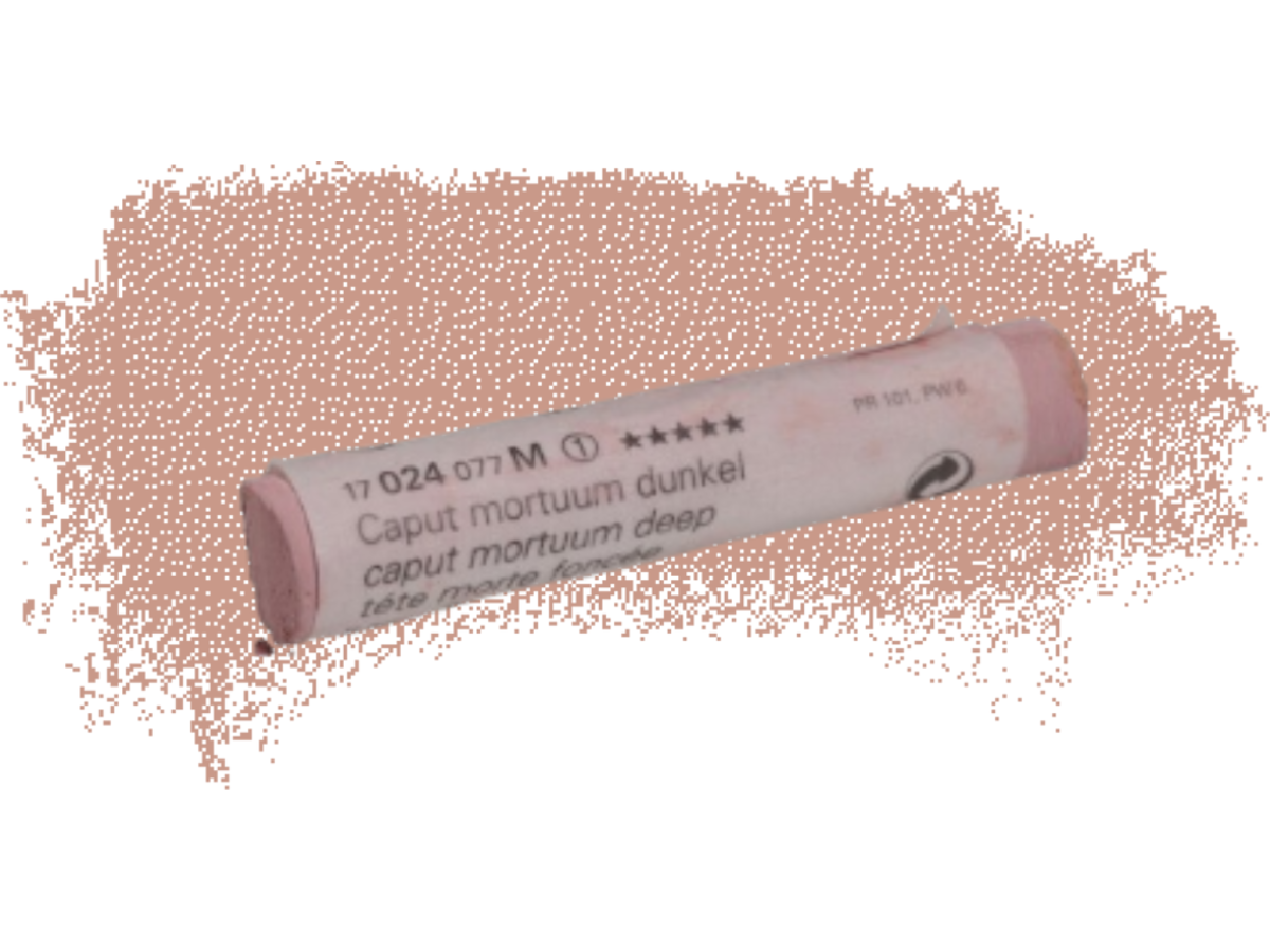 SCHMINCKE WEICHE KÜNSTLER PASTELLFARBE CAPUT MORTUUM DUNKEL 024M 1