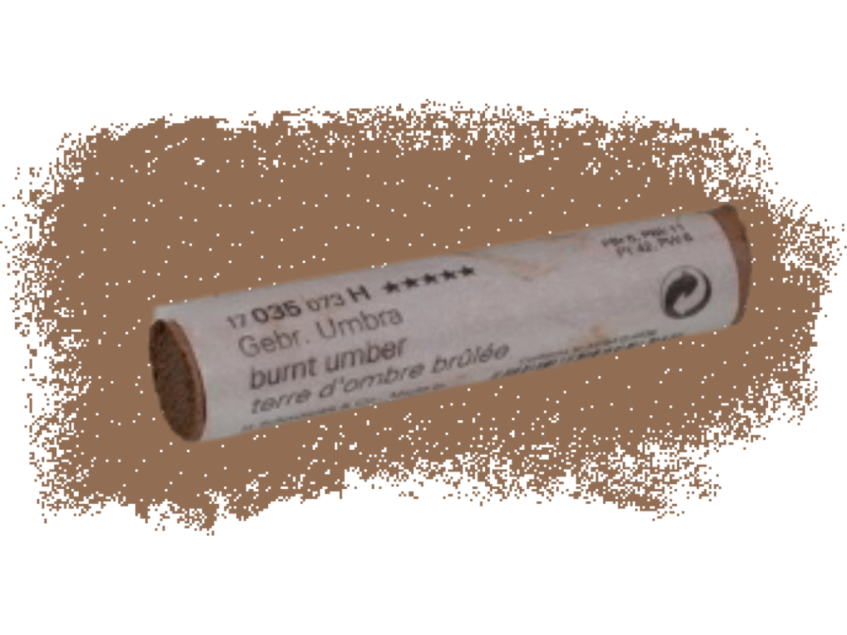SCHMINCKE WEICHE KÜNSTLER PASTELLFARBE GEBR. UMBRA 035H 1