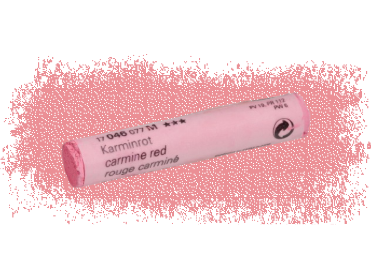 SCHMINCKE WEICHE KÜNSTLER PASTELLFARBE KARMINROT 046M 1
