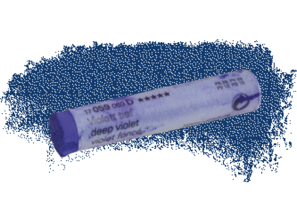 SCHMINCKE WEICHE KÜNSTLER PASTELLFARBE VIOLETT TIEF 059D 1