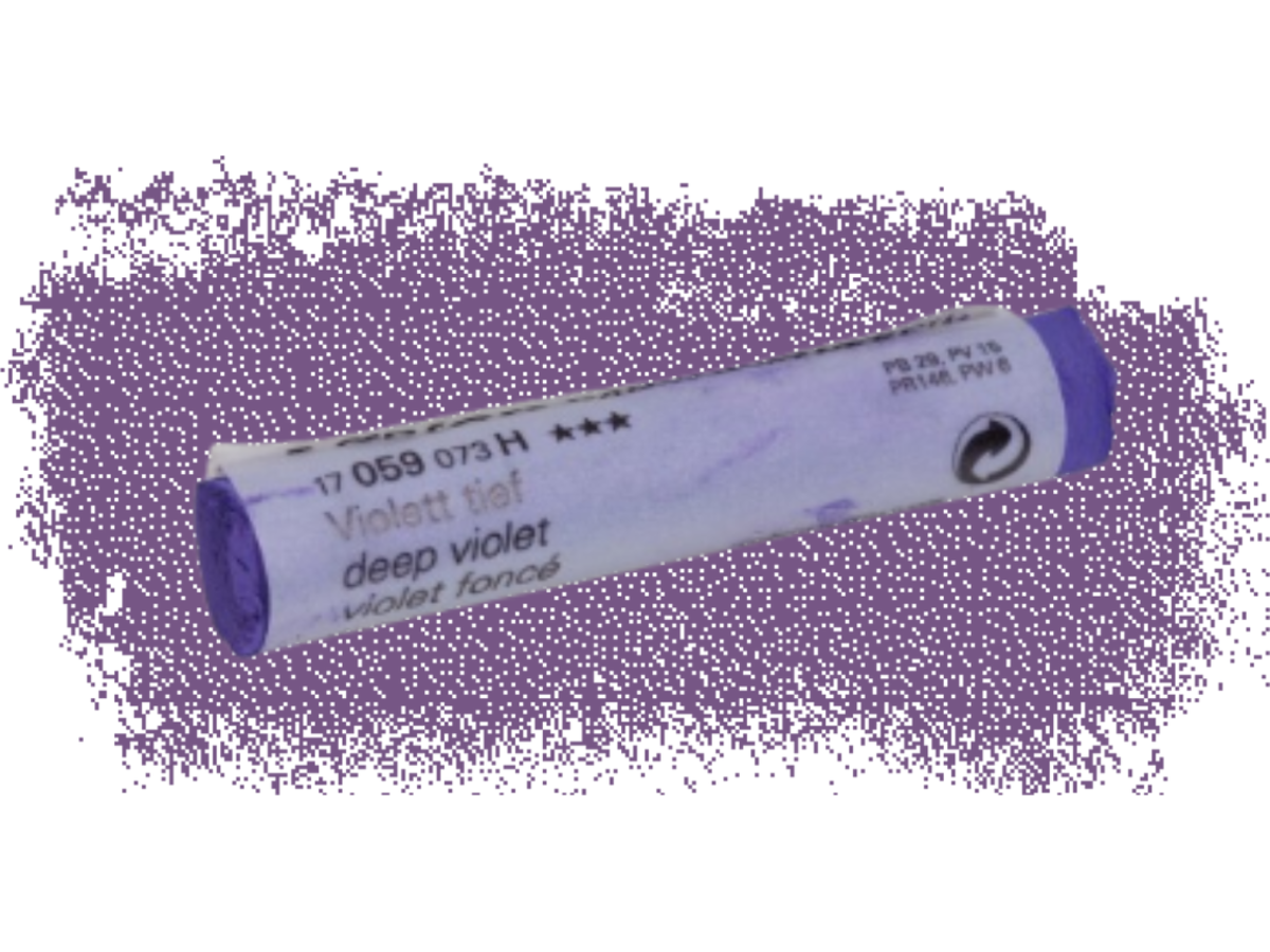SCHMINCKE WEICHE KÜNSTLER PASTELLFARBE VIOLETT TIEF 059H 1