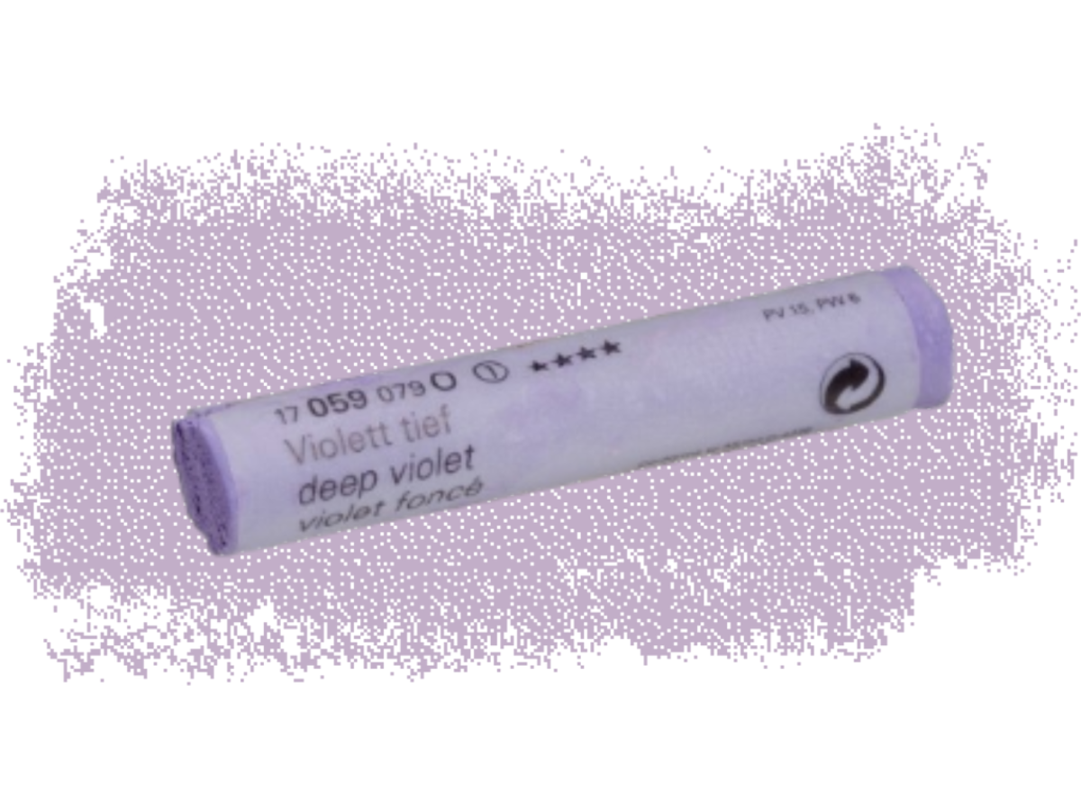 SCHMINCKE WEICHE KÜNSTLER PASTELLFARBE VIOLETT TIEF 059O 1