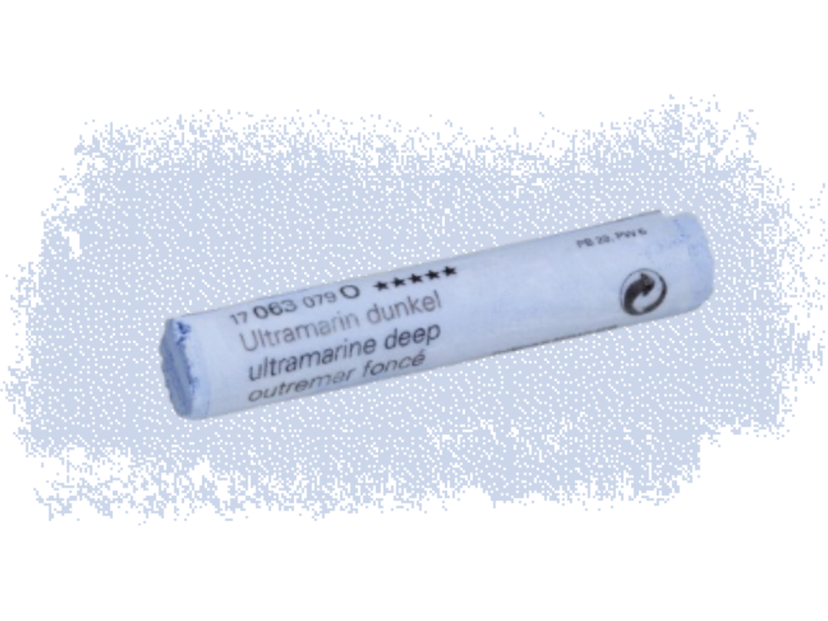 SCHMINCKE WEICHE KÜNSTLER PASTELLFARBE ULTRAMARIN DUNKEL 063O 1