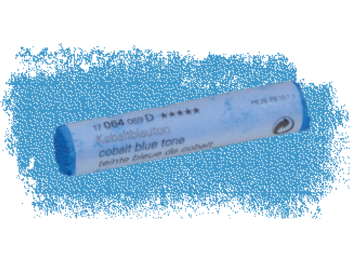 SCHMINCKE WEICHE KÜNSTLER PASTELLFARBE KOBALTBLAUTON 064D 1