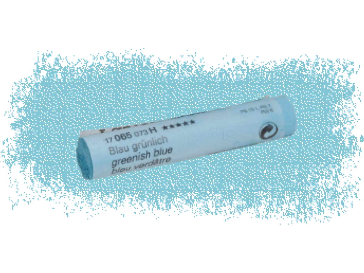 SCHMINCKE WEICHE KÜNSTLER PASTELLFARBE BLAU GRÜNLICH 065H 1