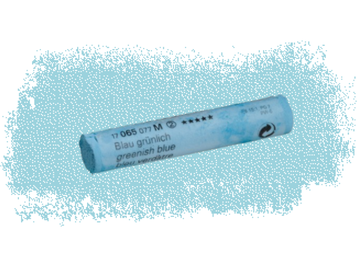 SCHMINCKE WEICHE KÜNSTLER PASTELLFARBE BLAU GRÜNLICH 065M 1