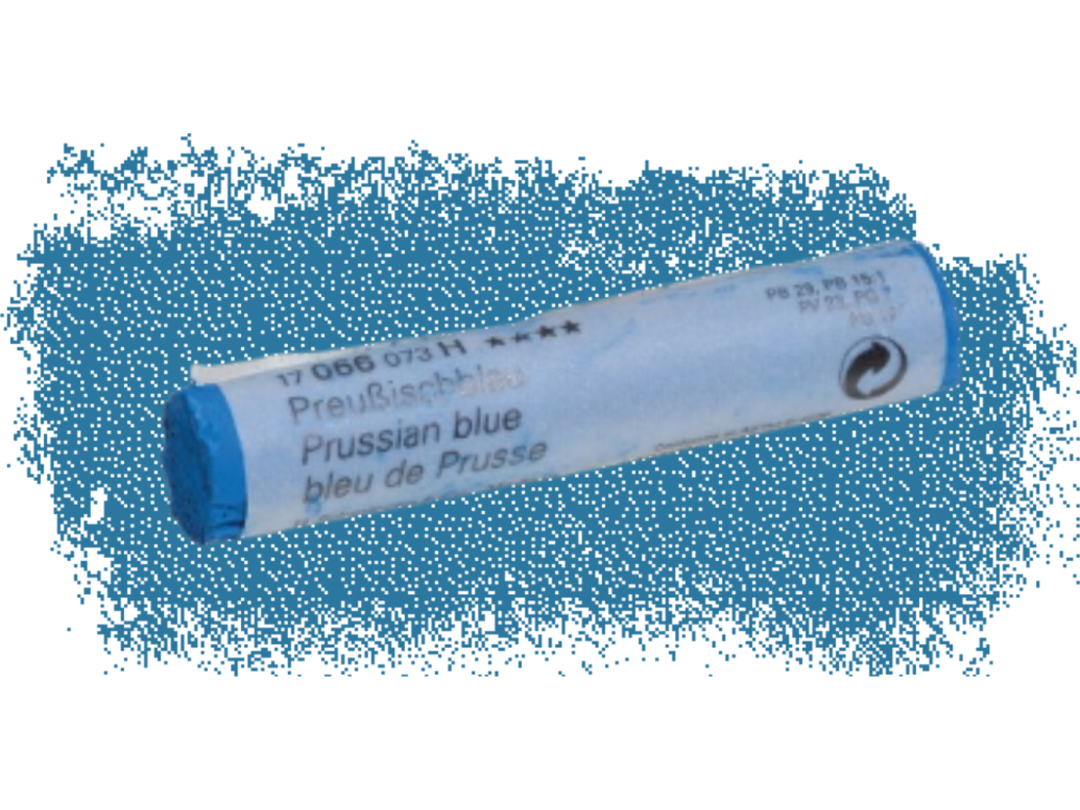 SCHMINCKE WEICHE KÜNSTLER PASTELLFARBE PREUSSISCHBLAU 066H 1
