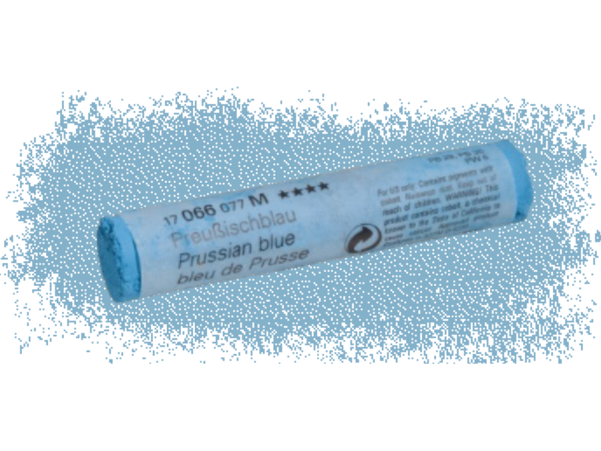 SCHMINCKE WEICHE KÜNSTLER PASTELLFARBE PREUSSISCHBLAU 066M 1
