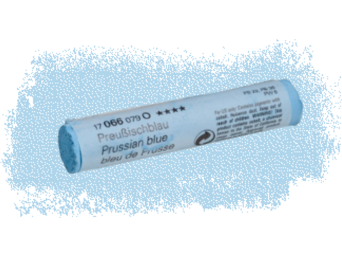 SCHMINCKE WEICHE KÜNSTLER PASTELLFARBE PREUSSISCHBLAU 066O 1