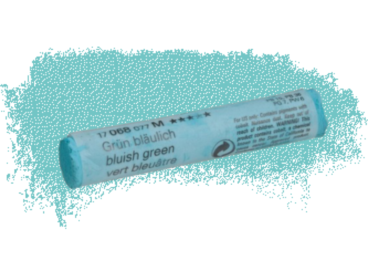 SCHMINCKE WEICHE KÜNSTLER PASTELLFARBE GRÜN BLAULICH 068M 1