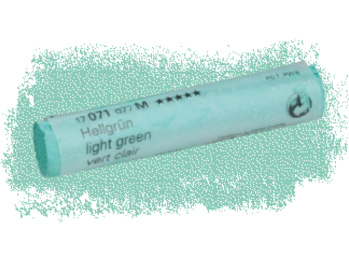 SCHMINCKE WEICHE KÜNSTLER PASTELLFARBE HELL GRÜN 071M 1