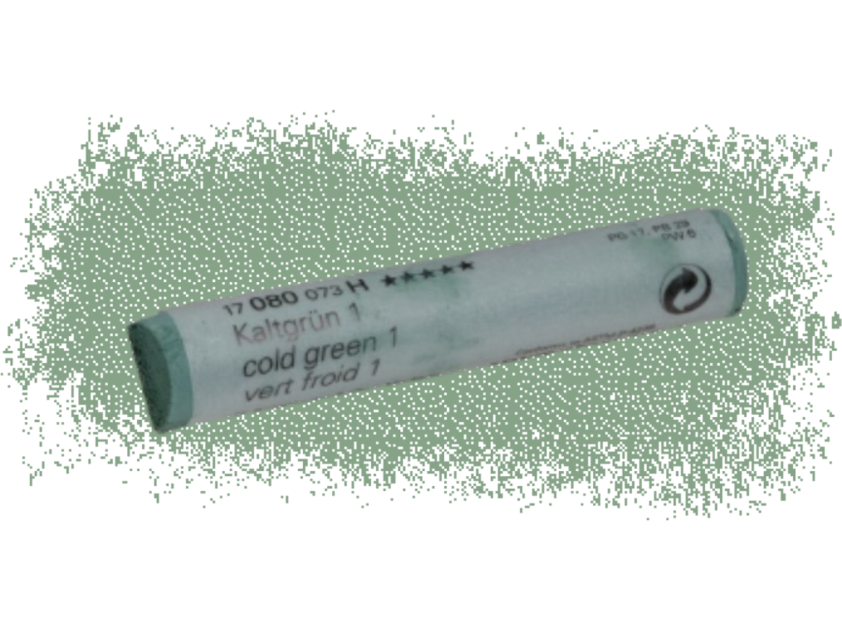 SCHMINCKE WEICHE KÜNSTLER PASTELLFARBE KALTGRÜN 1 080H 1