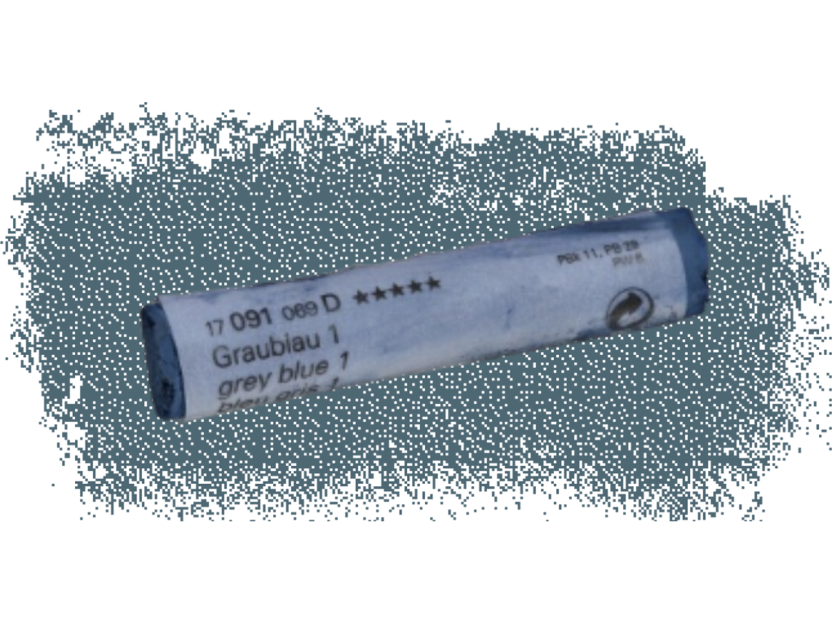 SCHMINCKE WEICHE KÜNSTLER PASTELLFARBE GRAUBLAU 1 091D 1