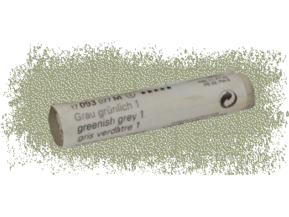 SCHMINCKE WEICHE KÜNSTLER PASTELLFARBE GRAU GRÜNLICH 1 093M 1