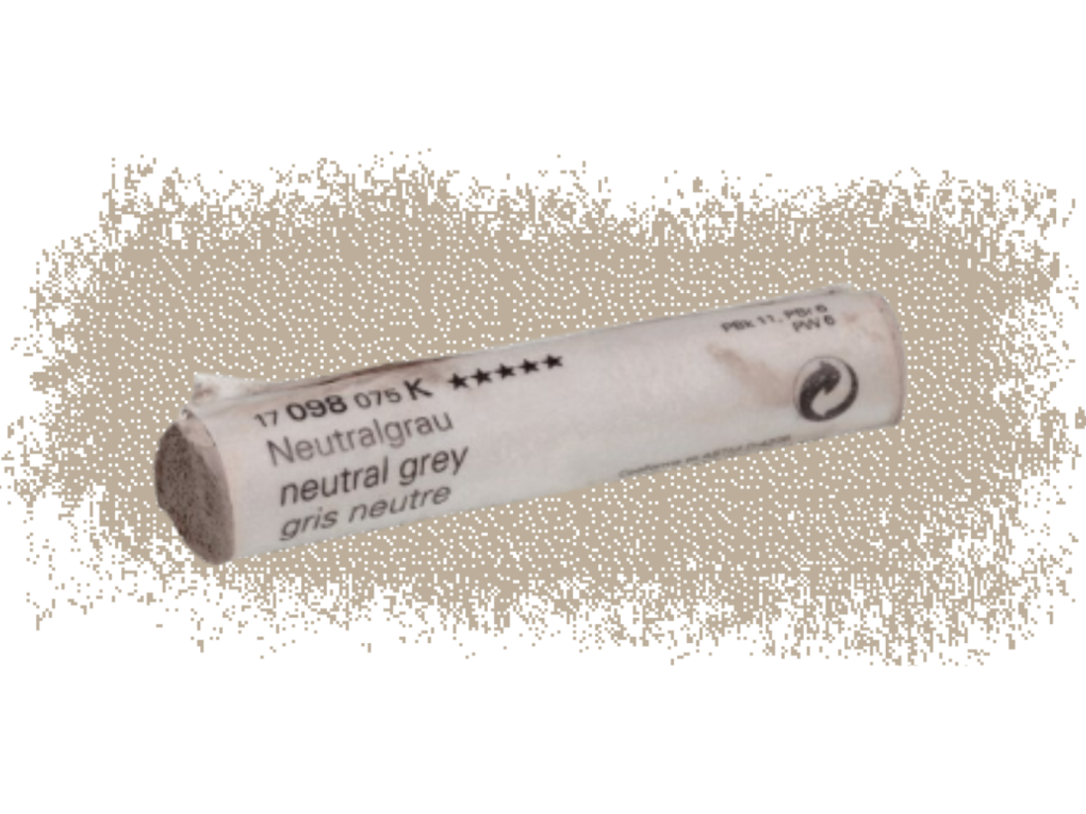 SCHMINCKE WEICHE KÜNSTLER PASTELLFARBE NEUTRALGRAU 098K 1