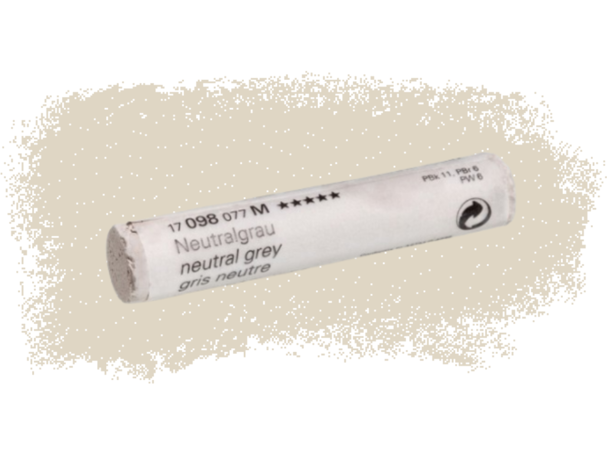 SCHMINCKE WEICHE KÜNSTLER PASTELLFARBE NEUTRALGRAU 098M 1