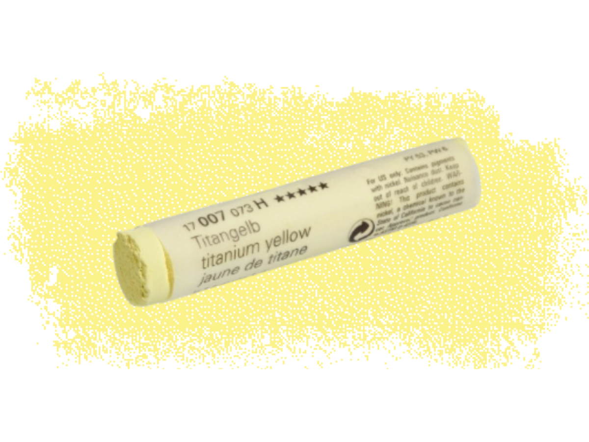 SCHMINCKE WEICHE KÜNSTLER PASTELLFARBE TITANGELB 007H 1