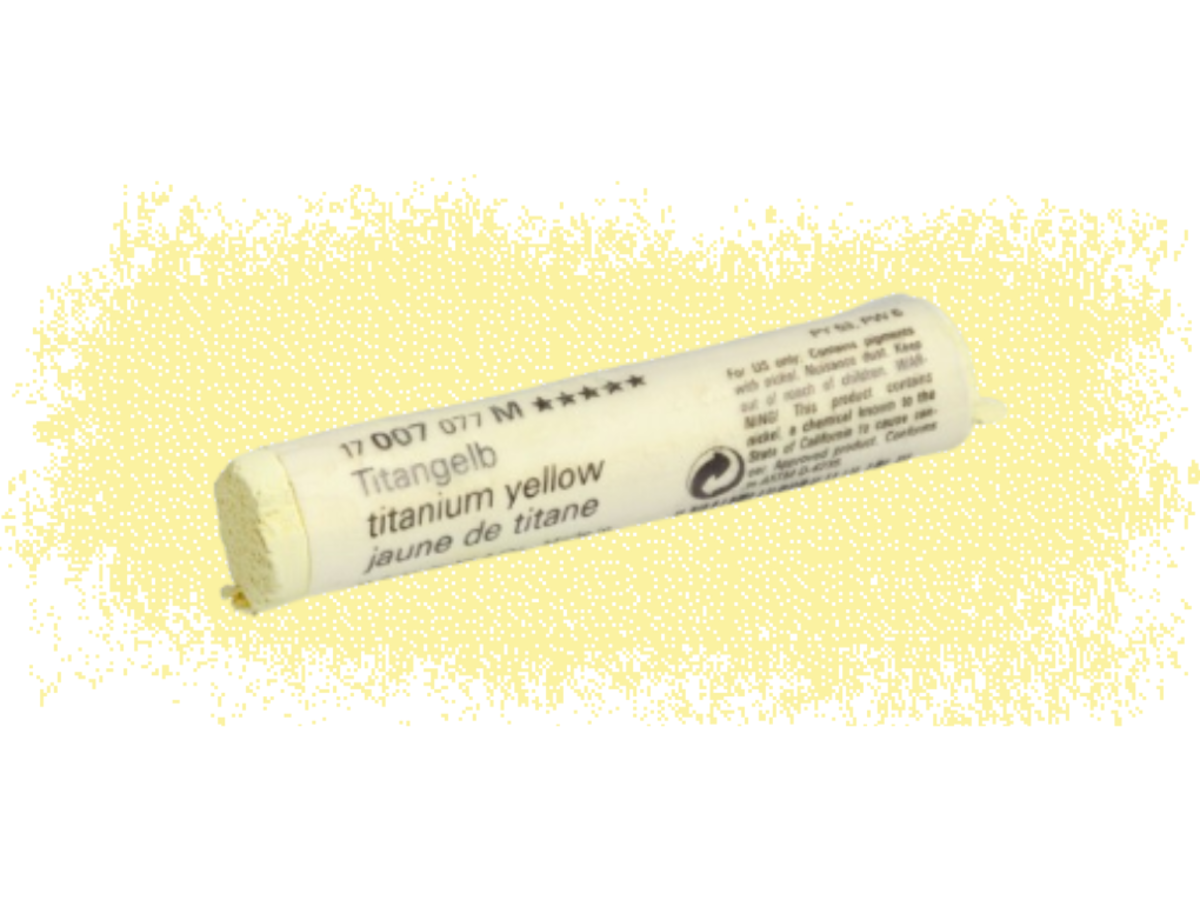 SCHMINCKE WEICHE KÜNSTLER PASTELLFARBE TITANGELB 007M 1