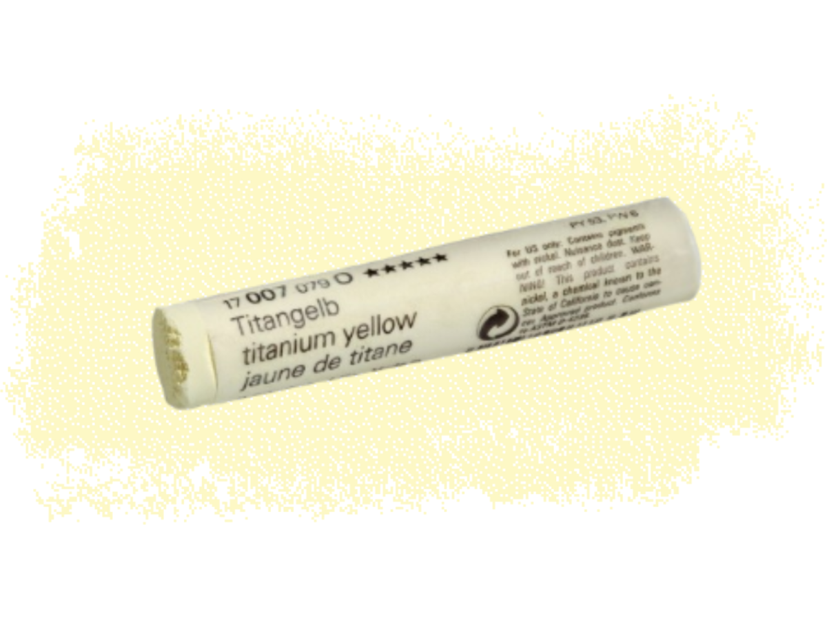 SCHMINCKE WEICHE KÜNSTLER PASTELLFARBE TITANGELB 007O 1
