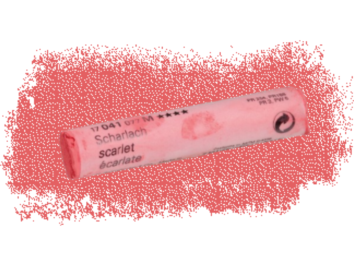 SCHMINCKE WEICHE KÜNSTLER PASTELLFARBE SCHARLACH 041M 1