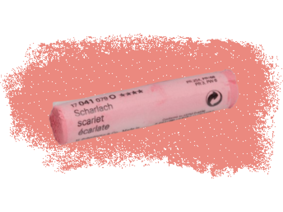 SCHMINCKE WEICHE KÜNSTLER PASTELLFARBE SCHARLACH 041O 1