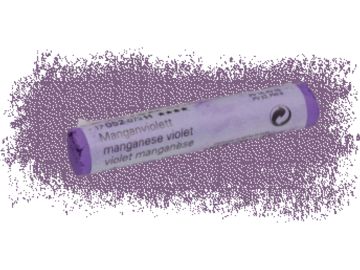SCHMINCKE WEICHE KÜNSTLER PASTELLFARBE MANGANVIOLETT 052H 1