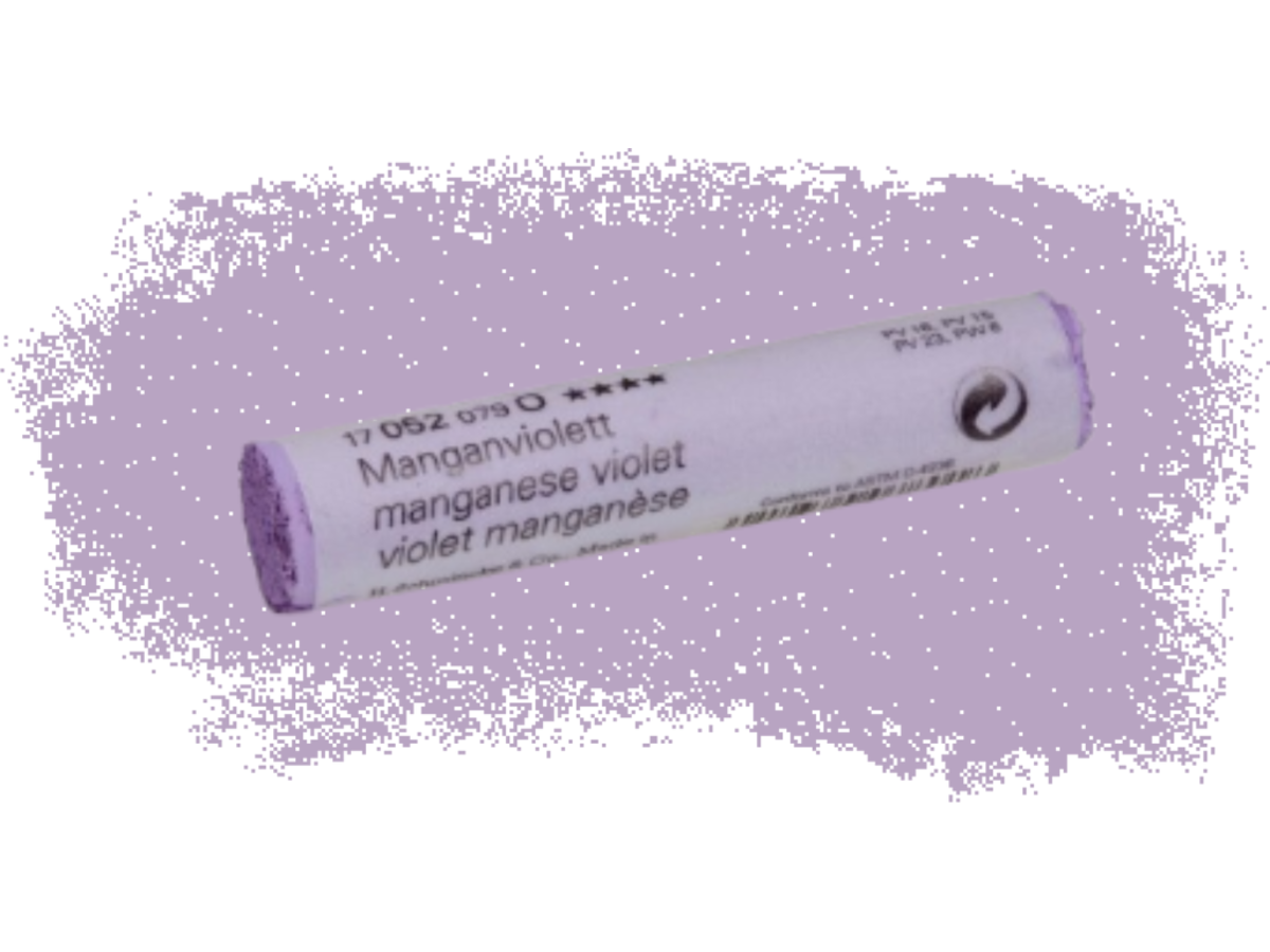 SCHMINCKE WEICHE KÜNSTLER PASTELLFARBE MANGANVIOLETT 052O 1